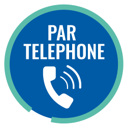 contact par téléphone